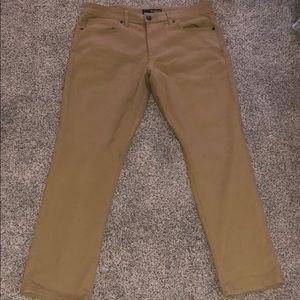 Tinted khaki pants